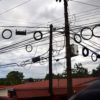 electrical wiring distribution photo in Thailand